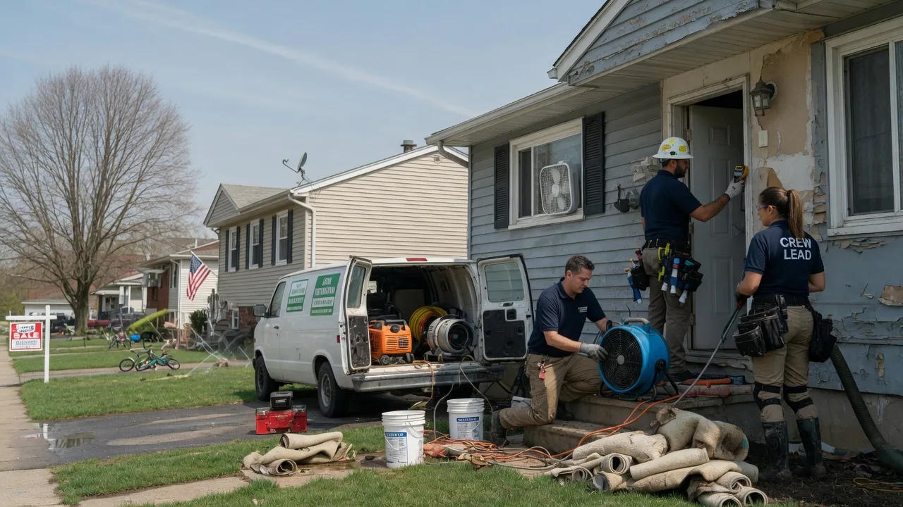 Flood Cleanup in South Plainfield, NJ near me
